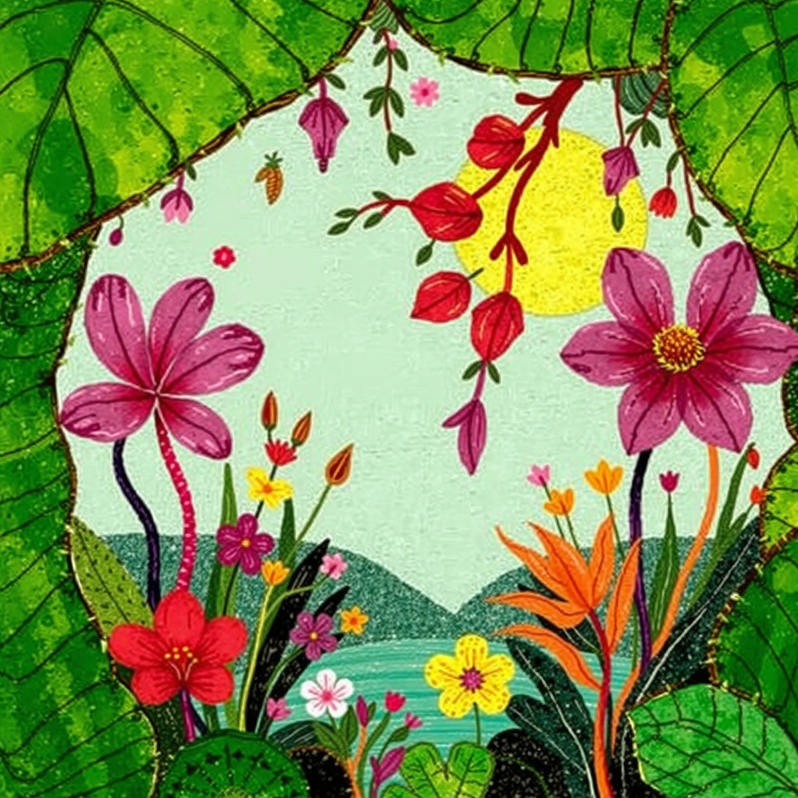 Nature's Vibrant Tapestry view 2