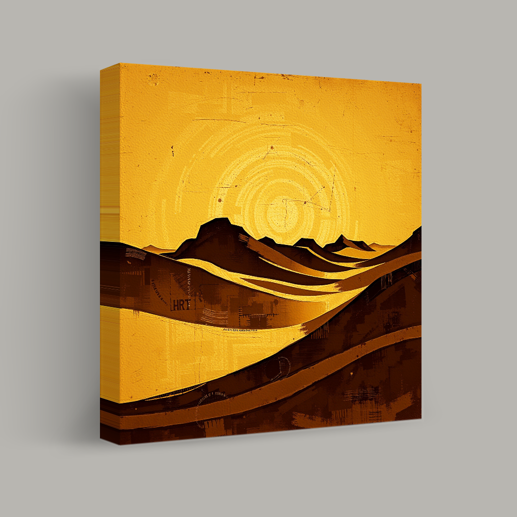 Dunes Under a Bronze Sky view 1