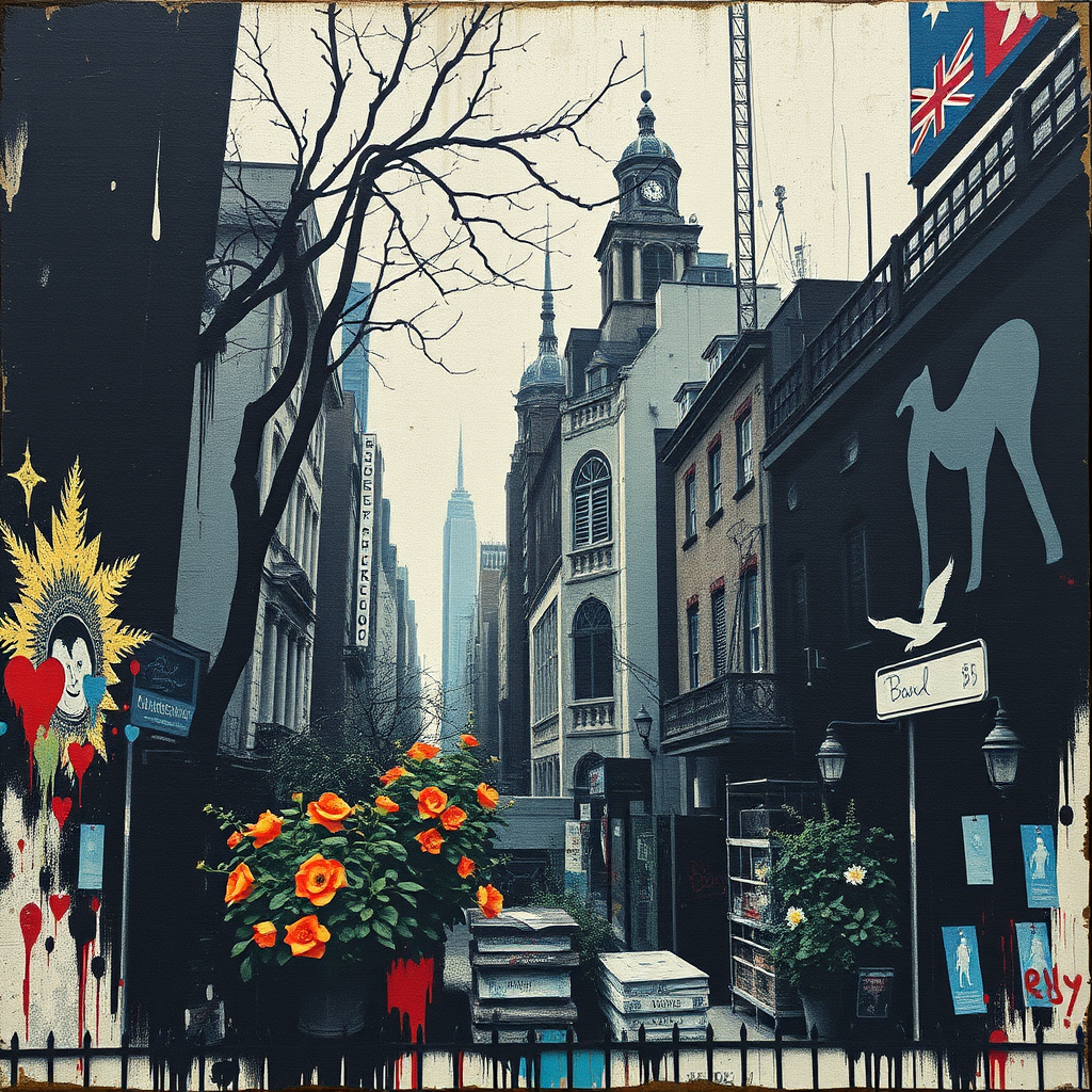 Urban Canvas of Contrasts view 2