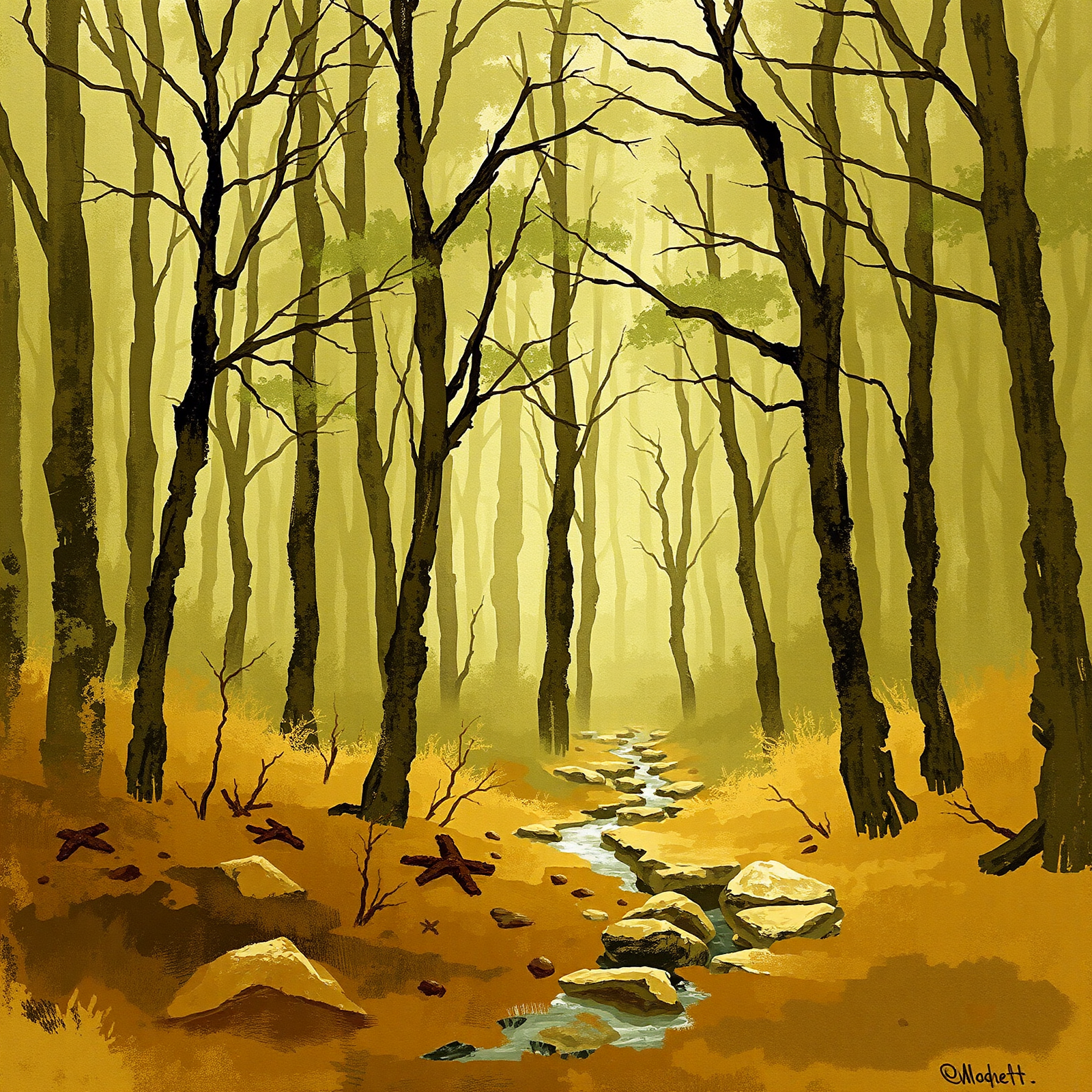 Path Through the Enchanted Woods view 2