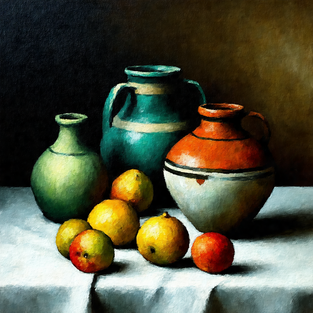Harmony of Vessels and Fruit view 2