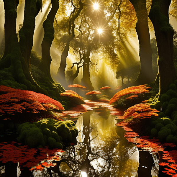 Enchanted Grove at Twilight