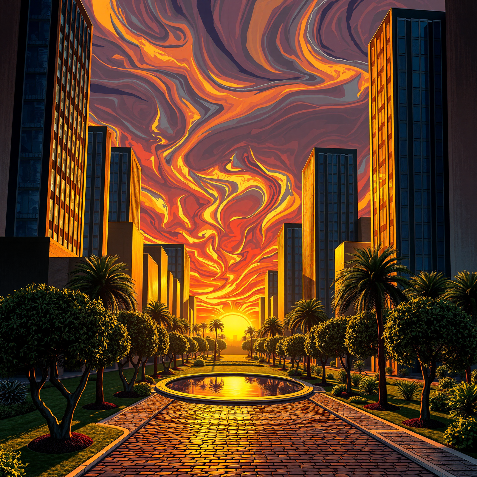 Urban Dusk Reverie view 2