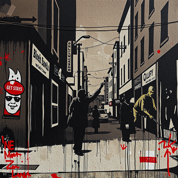 Shadows of the Urban Canvas