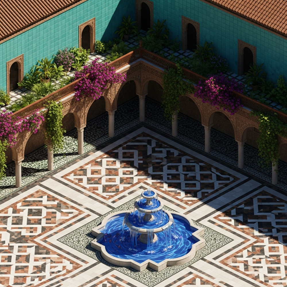 Courtyard Geometry view 2