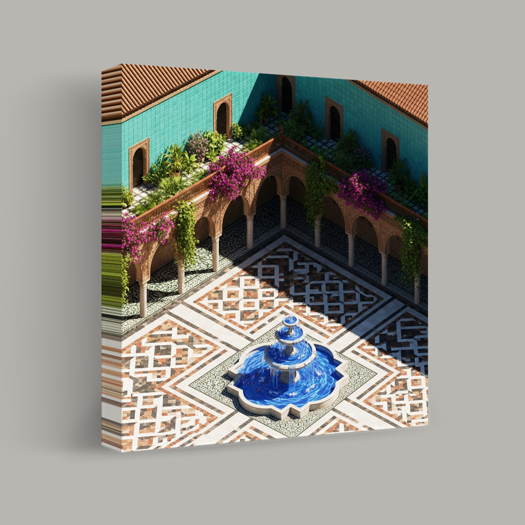 Courtyard Geometry view 1