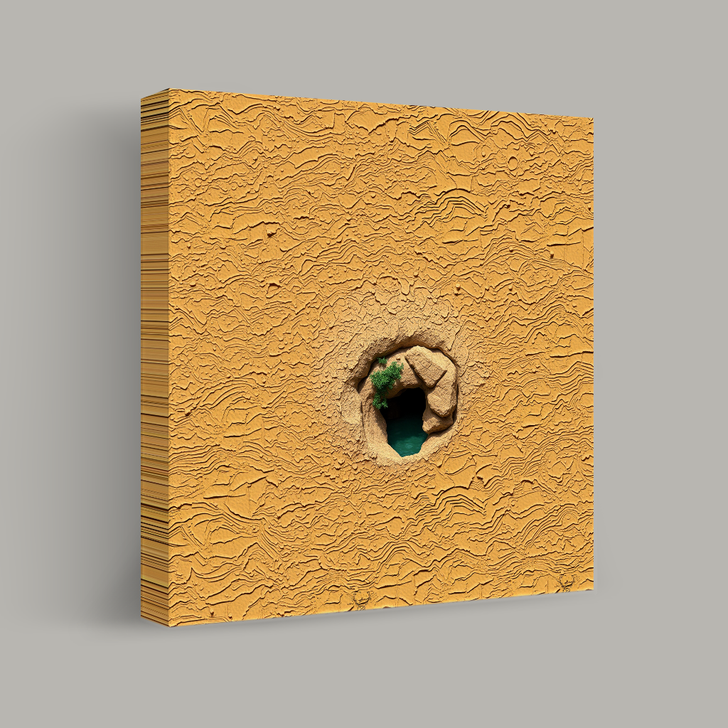 Oase in de Versteende Duinen weergave 1