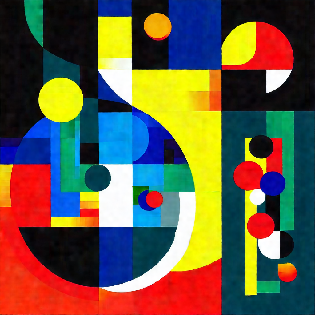 Geometric Vibrance Unveiled view 2