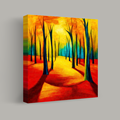 Autumn's Vibrant Pathway thumbnail 1