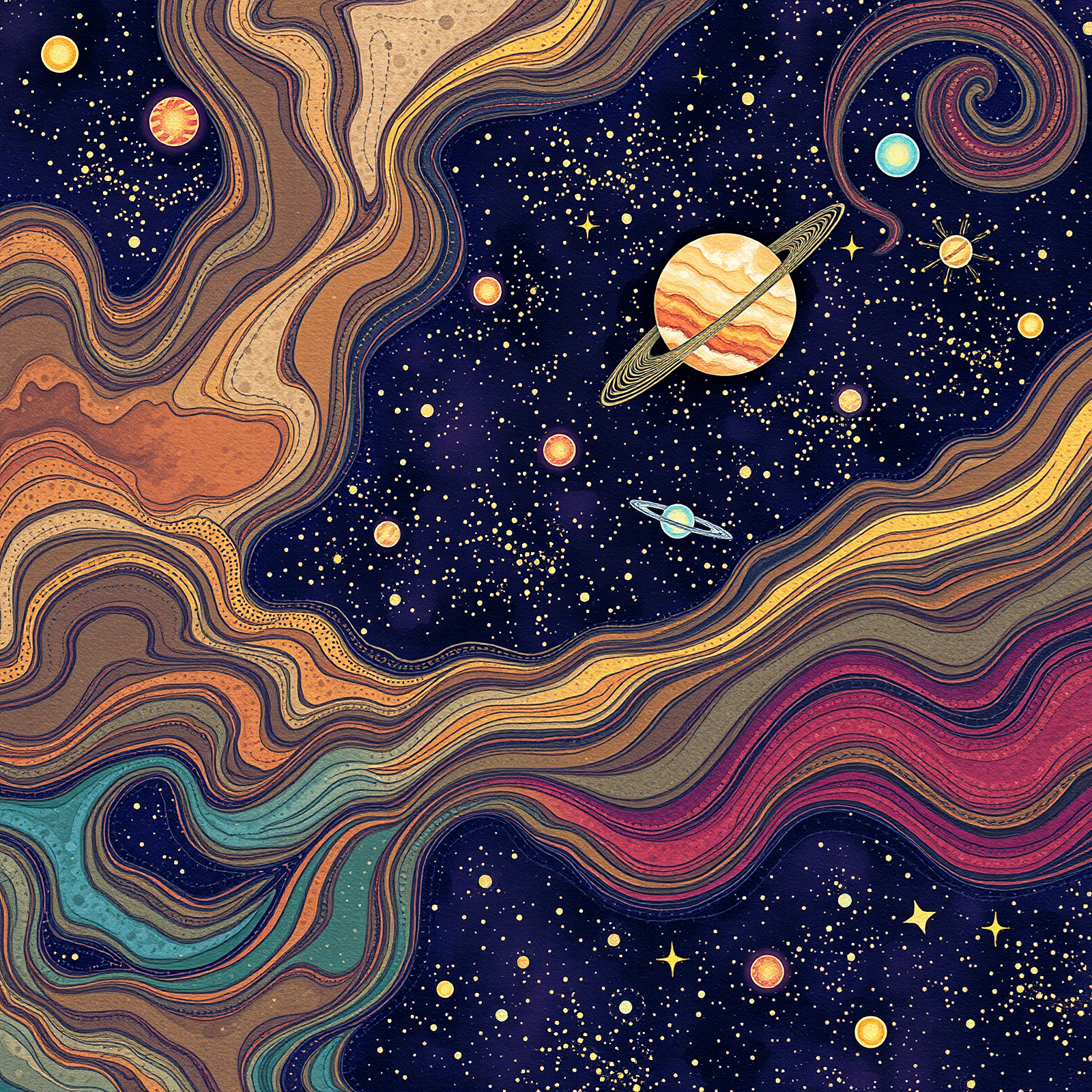 Celestial Currents view 2