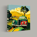 Vintage Drive Through Countryside thumbnail 1