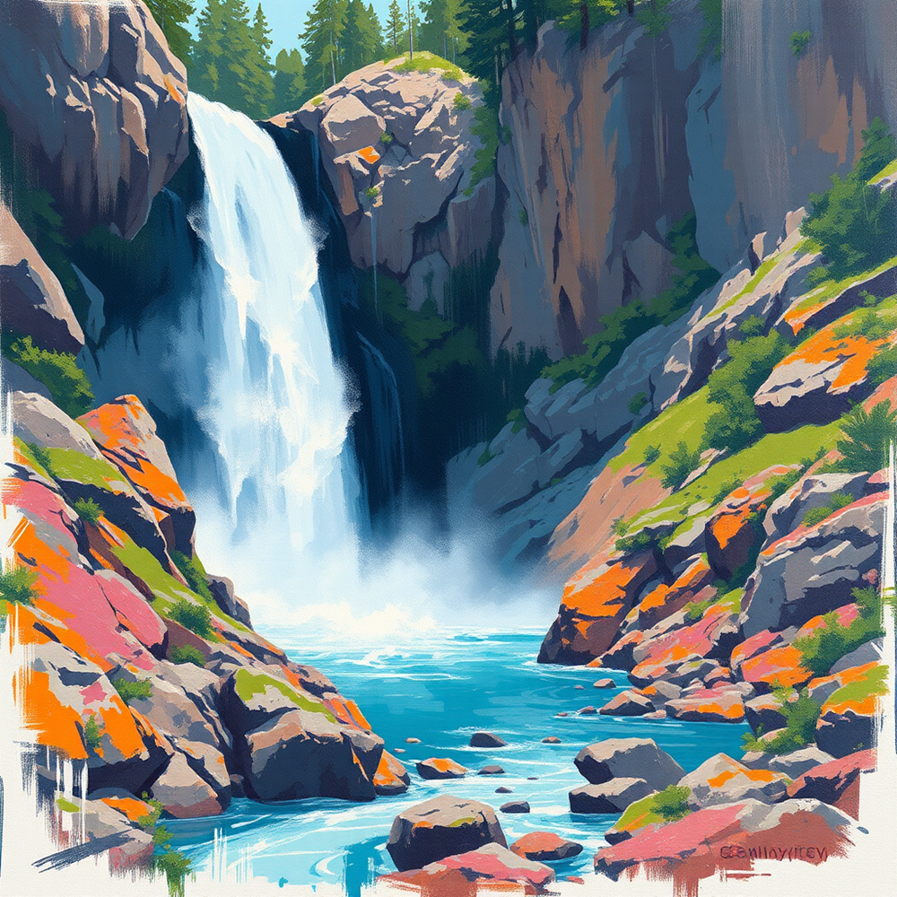Cascade of Serenity view 2
