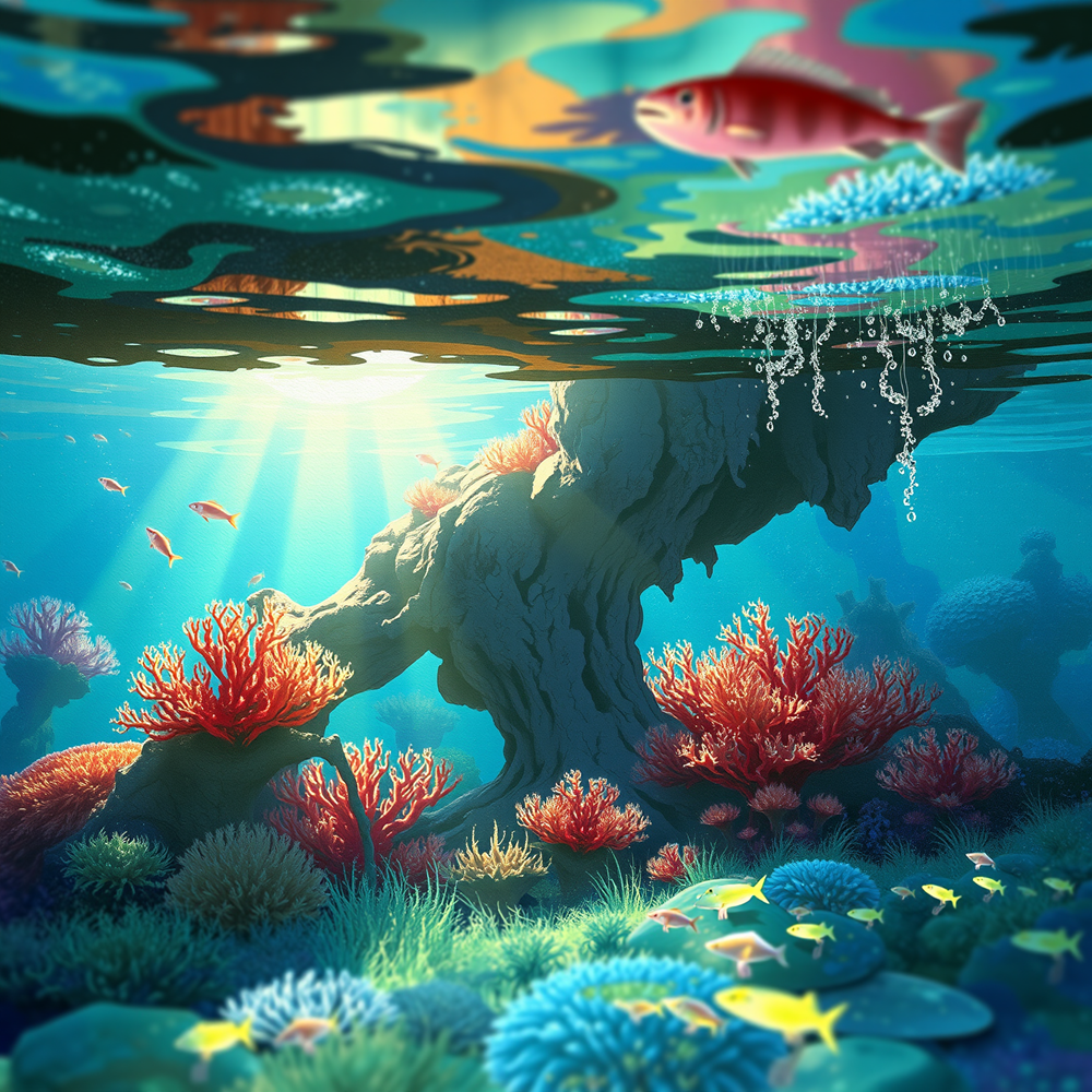 Beneath the Sunlit Waves view 2