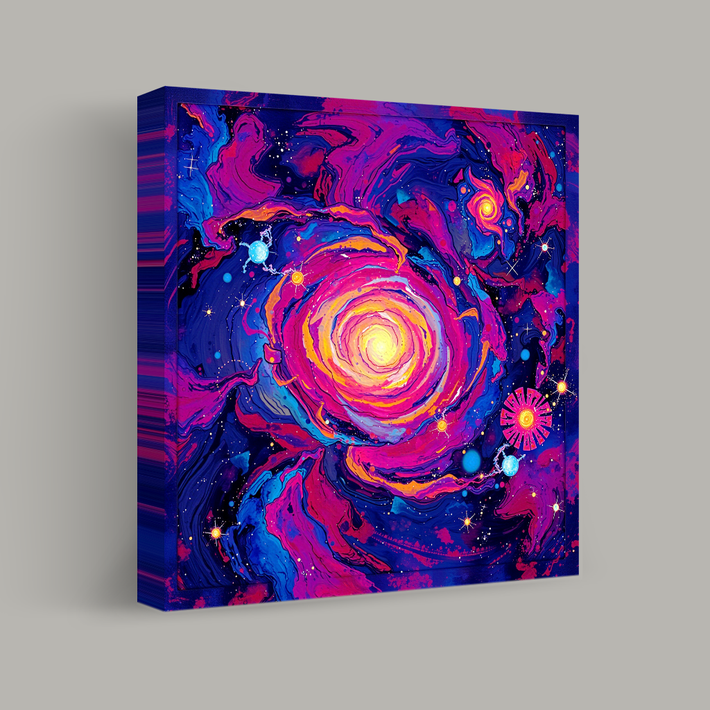 Whirlpools of Cosmic Color view 1