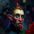 Surreal Jester Portrait thumbnail 2