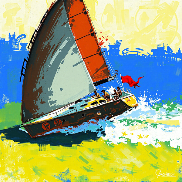 Voyage of Vibrant Skies