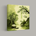 Serenity in Green Hues thumbnail 1