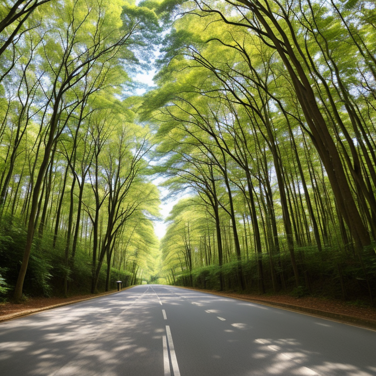 Pathway Through the Canopy view 2