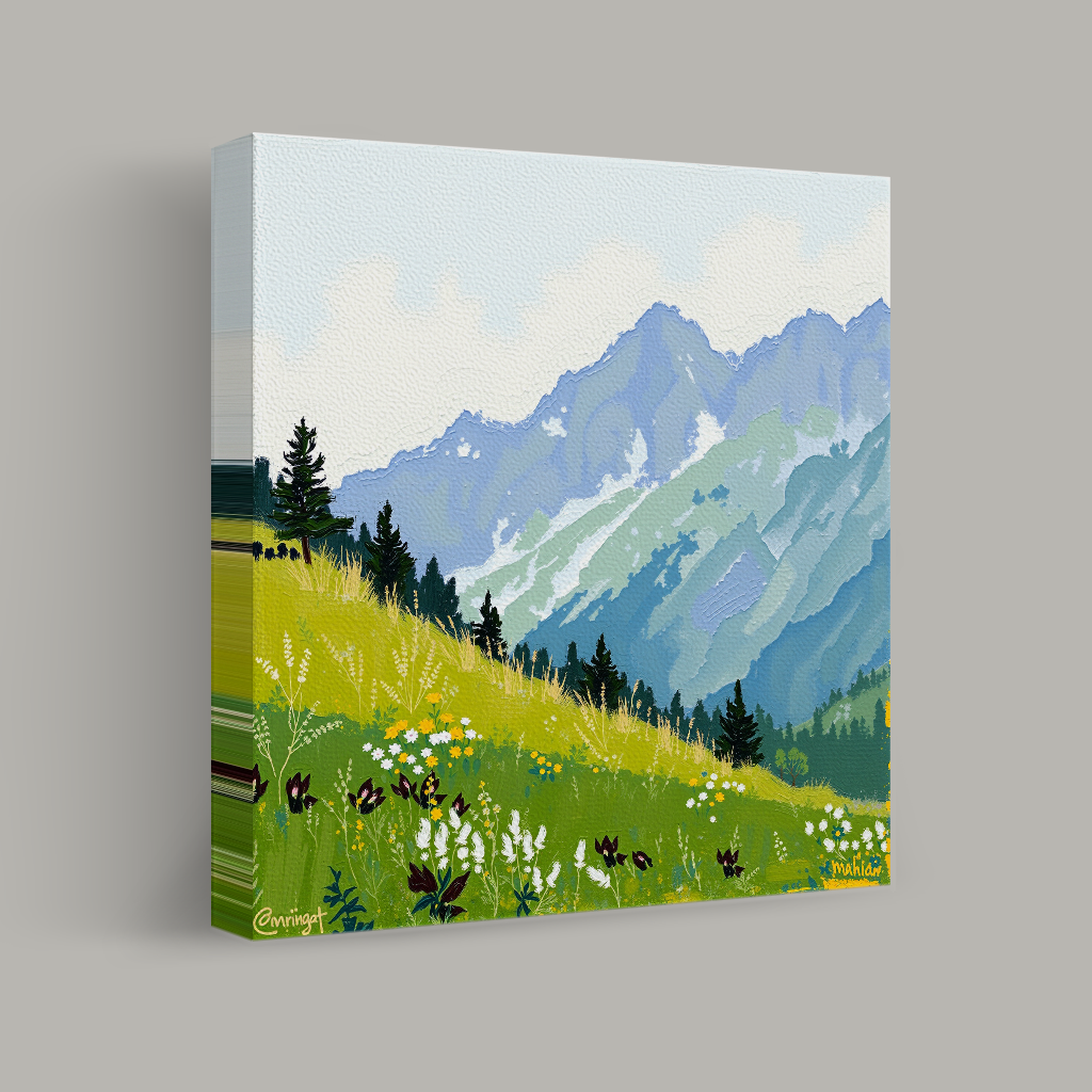 Serenity Amongst the Peaks view 1