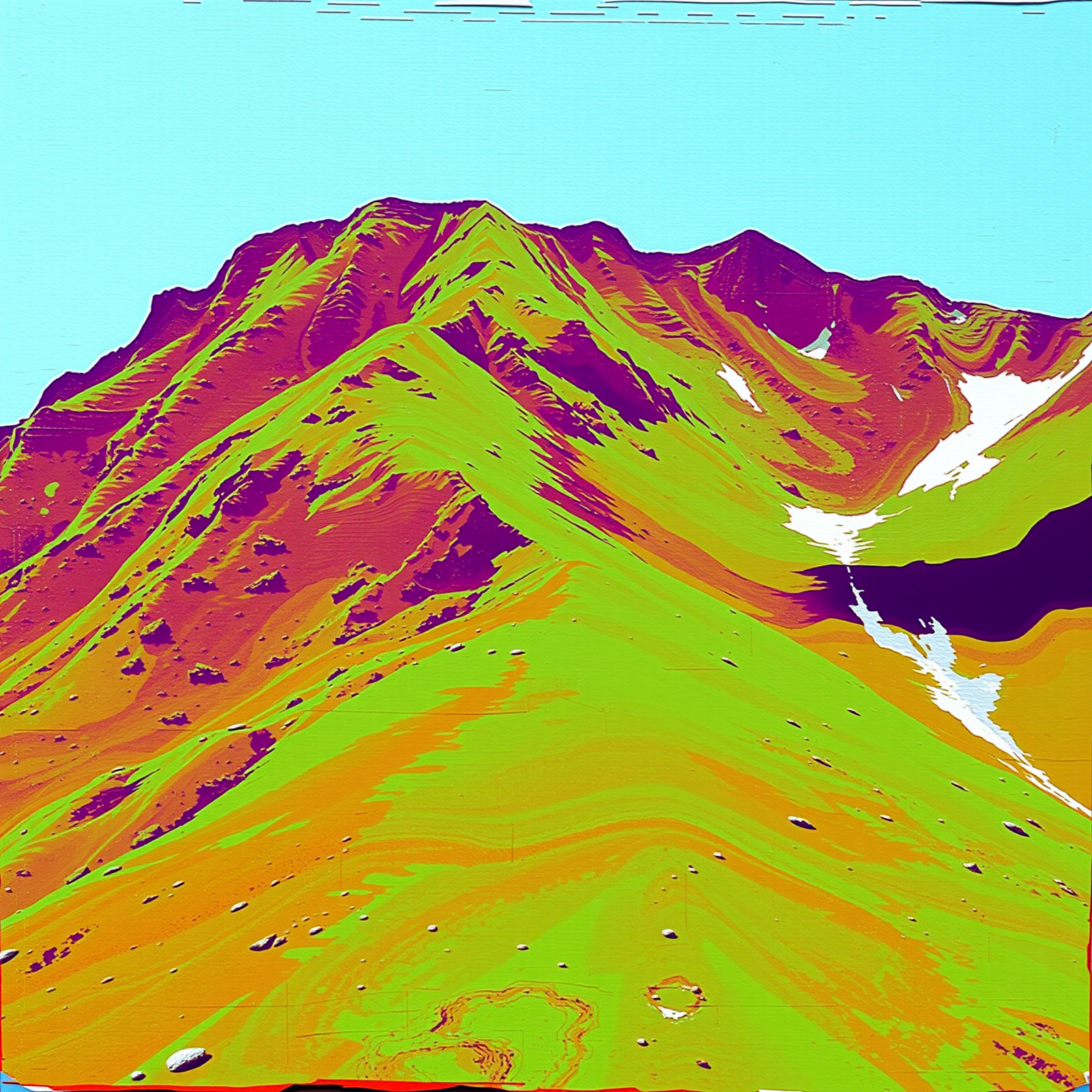 Colors of the Alpine Peaks view 2