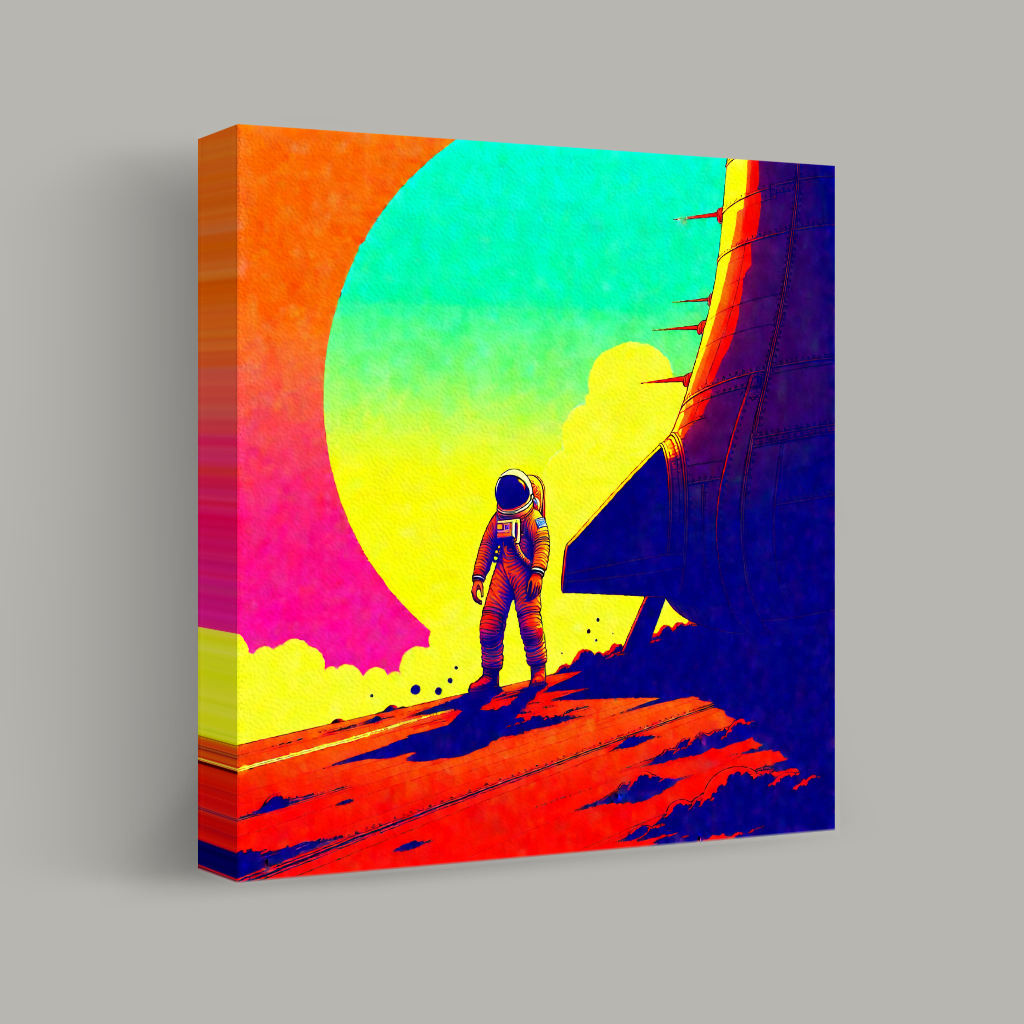 Cosmic Journey on a Strange World view 1