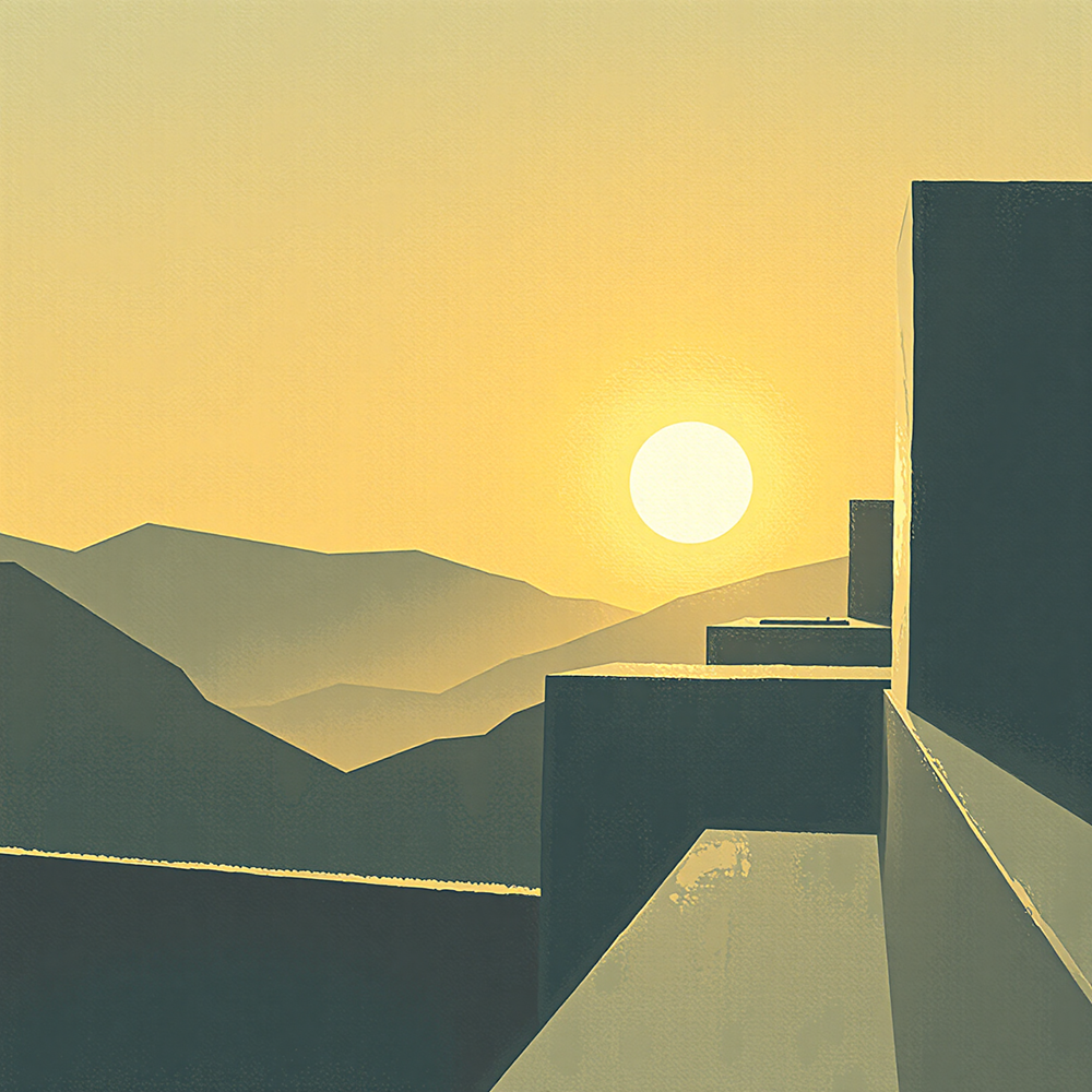 Sunset Geometry view 2