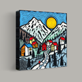 Village Under the Sunlit Peaks thumbnail 1