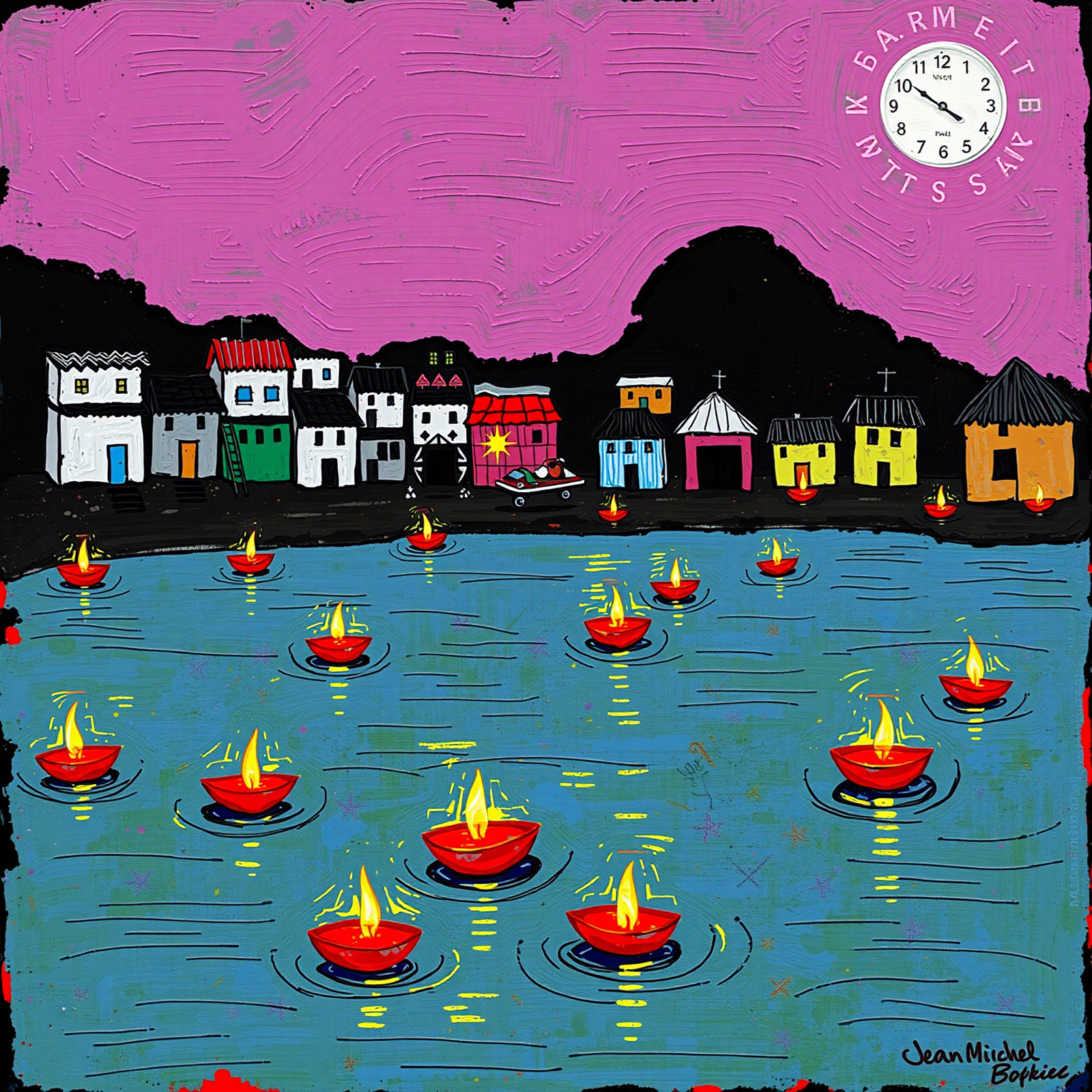 Village Reflections at Twilight view 2