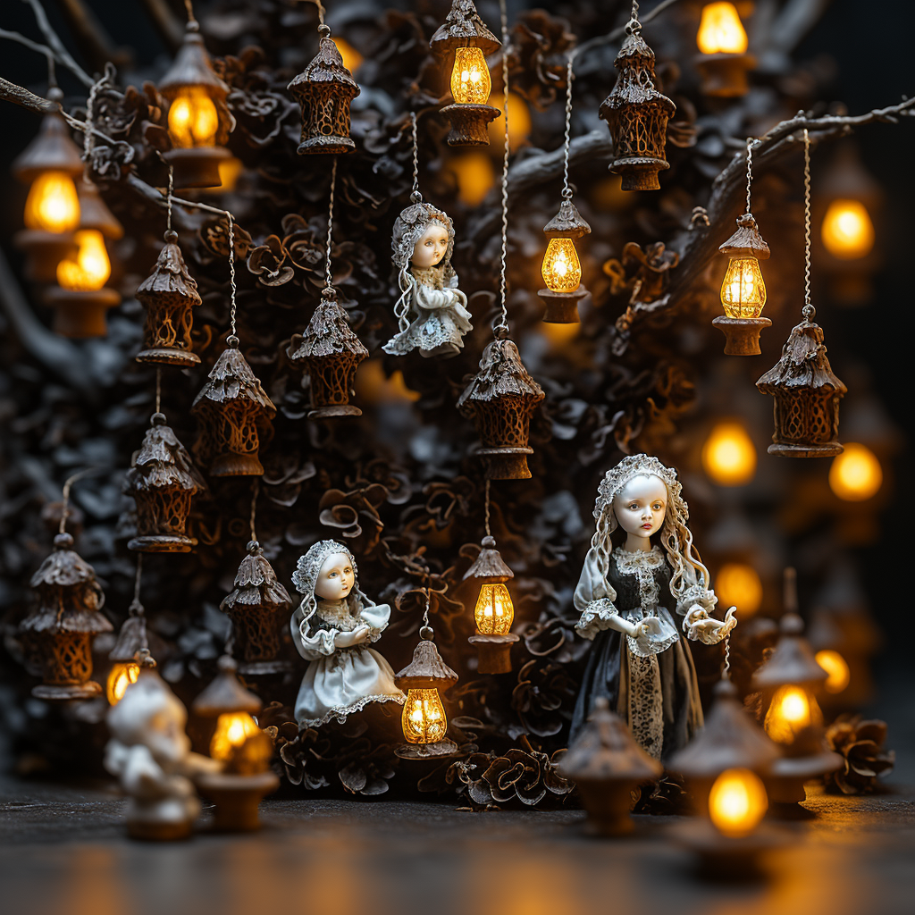 Enchanted Lanterns of the Midnight Dolls view 2