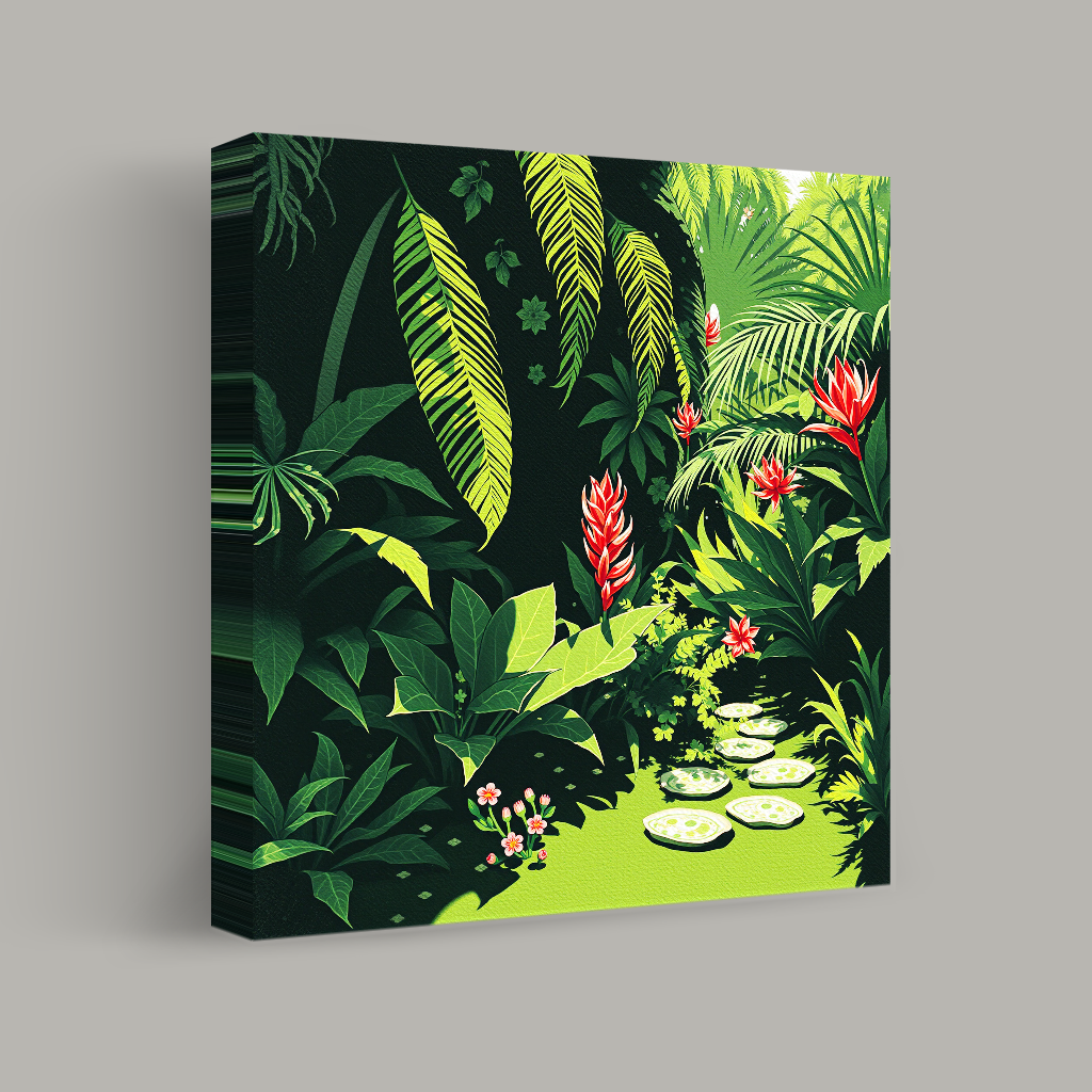 Pathway Through Verdant Dreams view 1