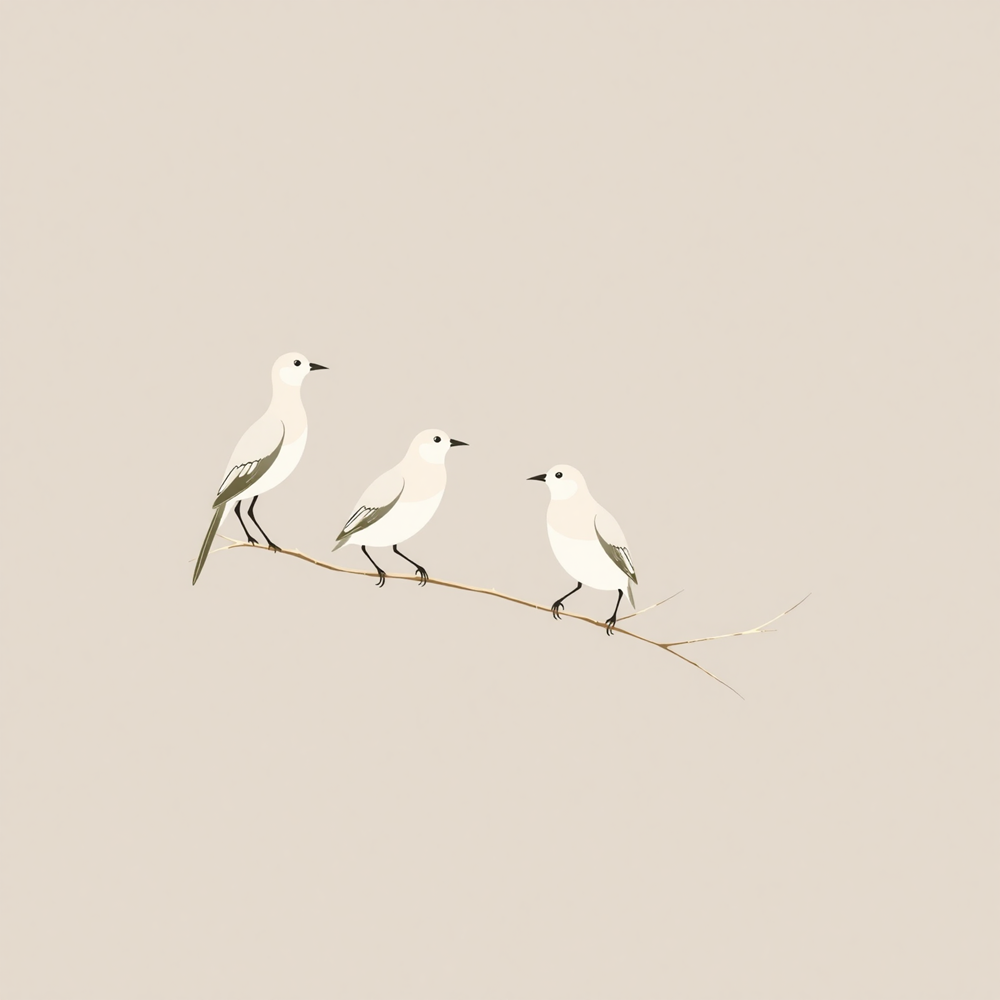 Trio on a Line view 2
