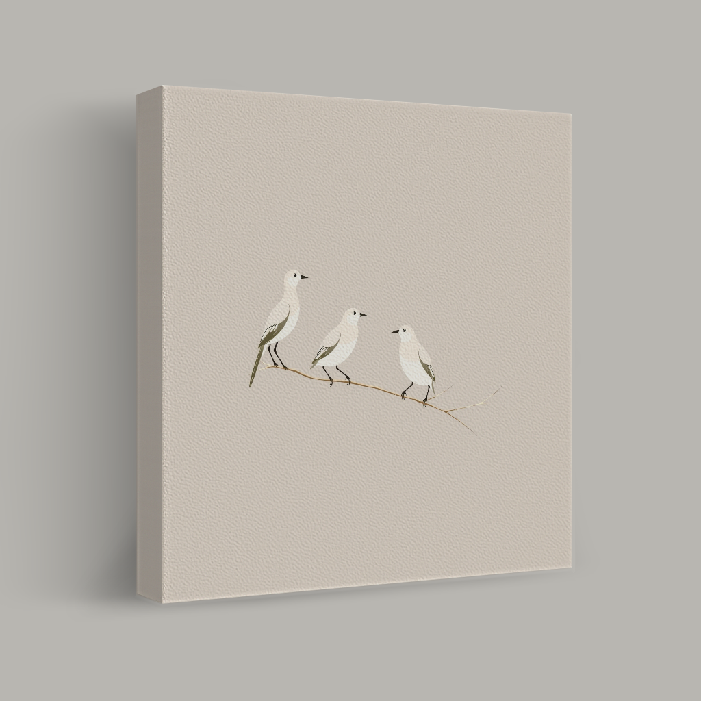 Trio on a Line view 1