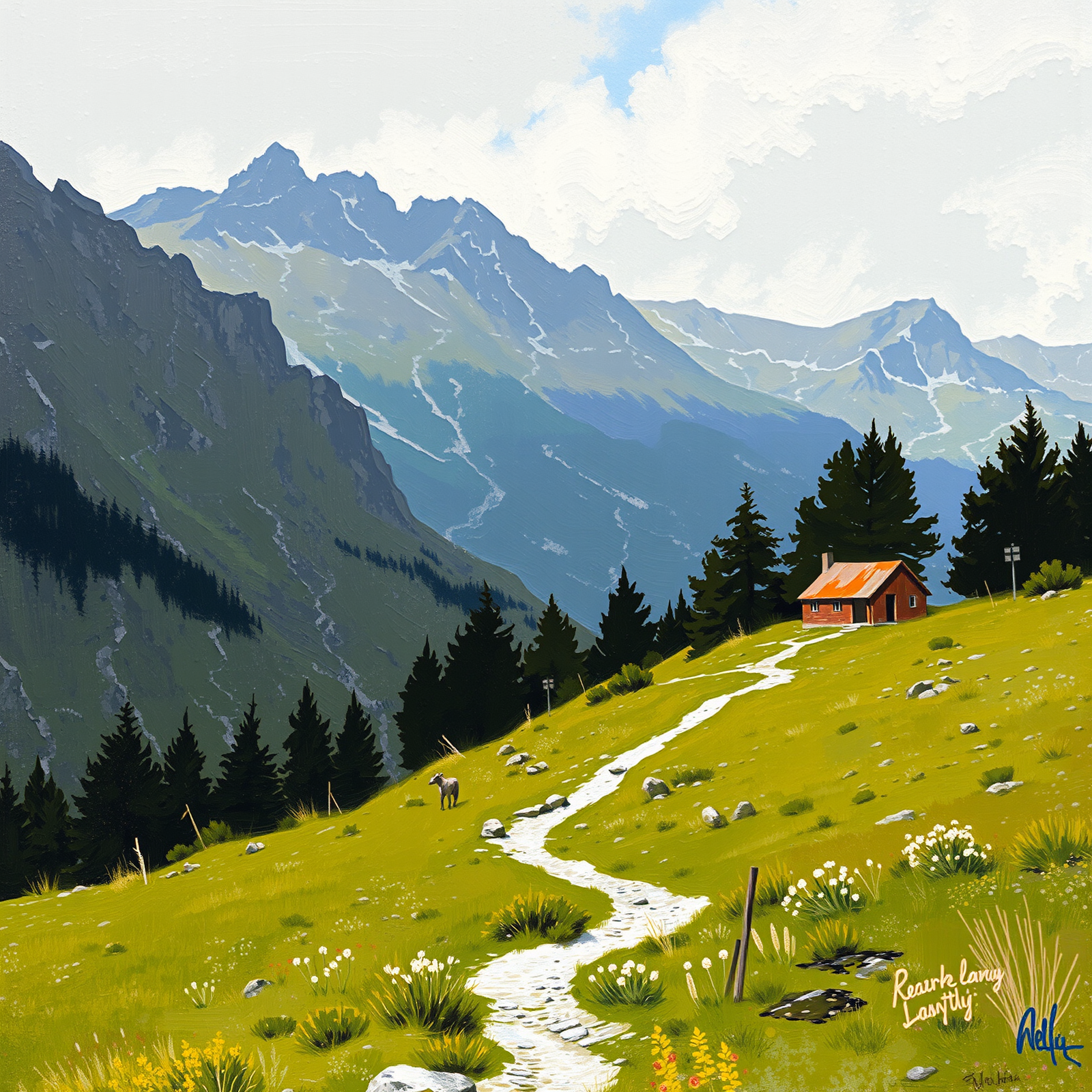 Retreat in the Alpine Valley view 2