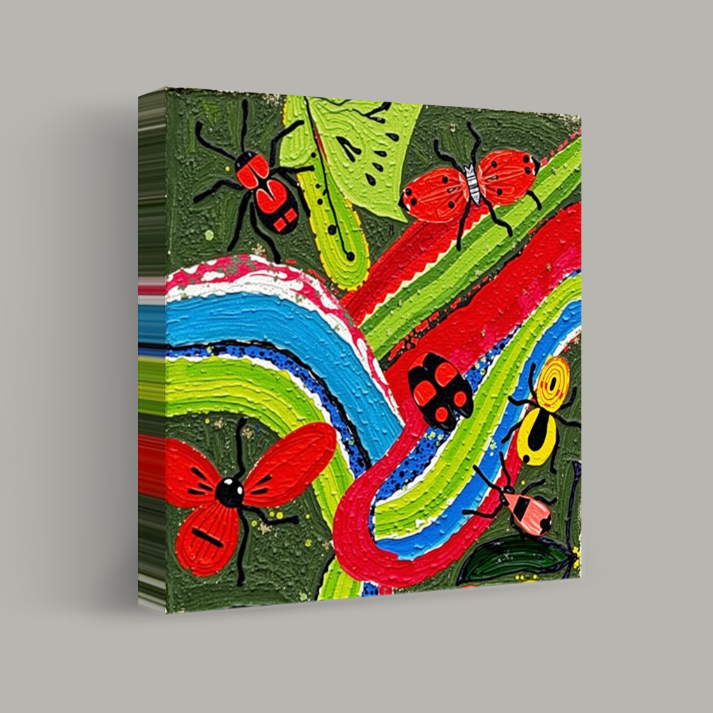 Dance of the Colorful Insects view 1