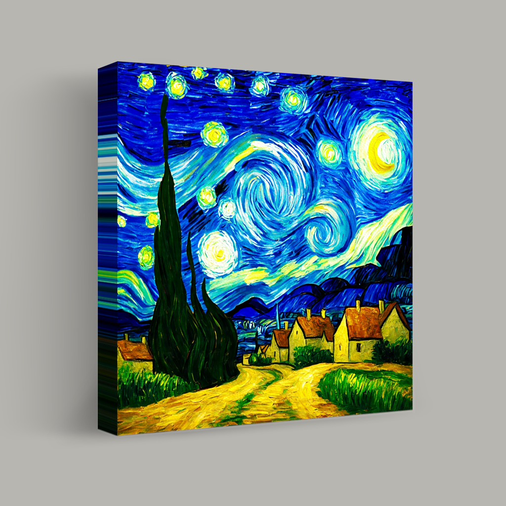 Estrellas girando arriba vista 1