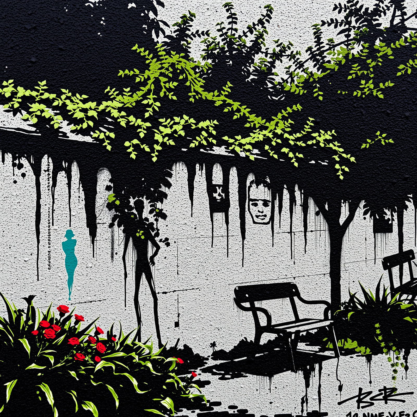 Shadows Beneath the Vine view 2