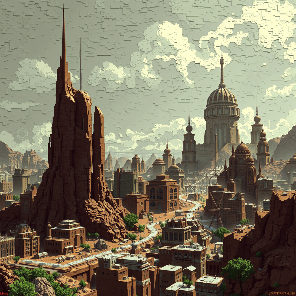 Emergent Spires view 2