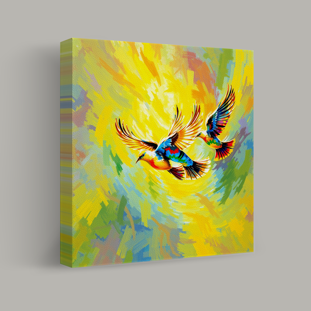 Dance of the Vibrant Wings view 1