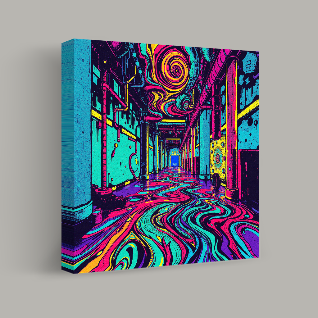 Vortex of the Technicolor Corridor view 1