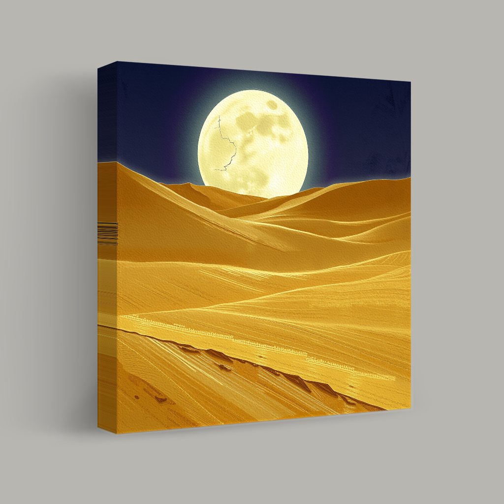 Moonlit Desert Symphony view 1