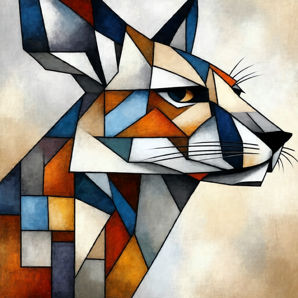 Cubist Gaze of the Wild view 2