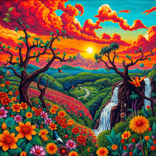 Epoch of Vibrant Hues