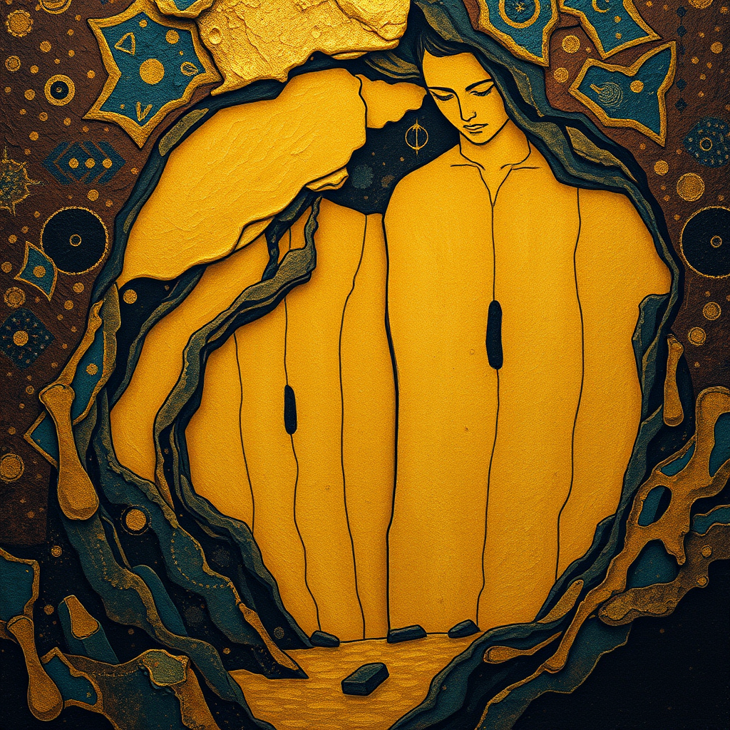 Silent Reverie in Gold view 2