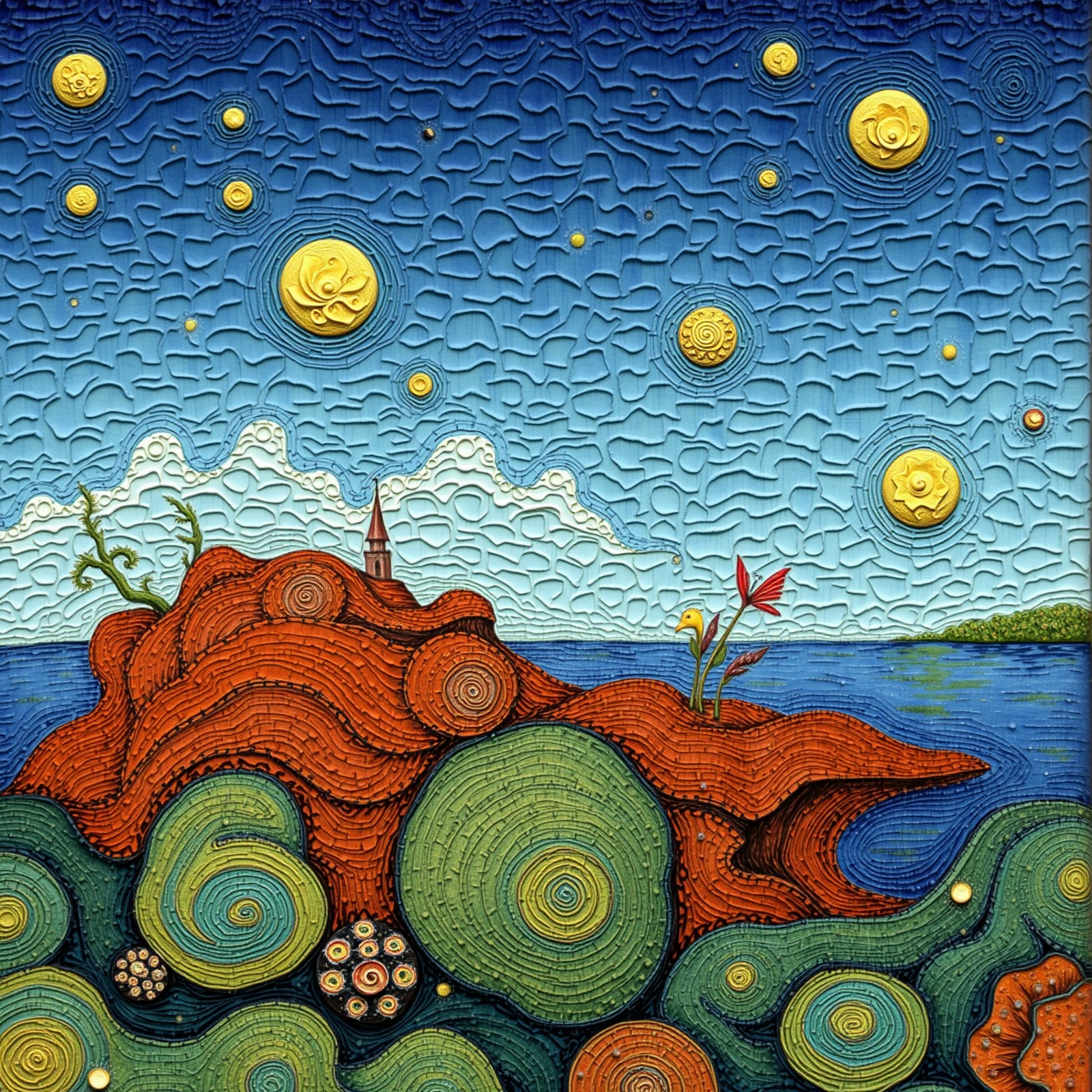 Spirals and Stars view 2