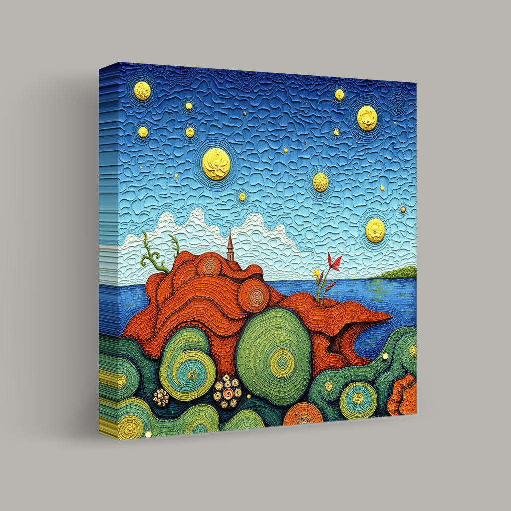 Spirals and Stars view 1