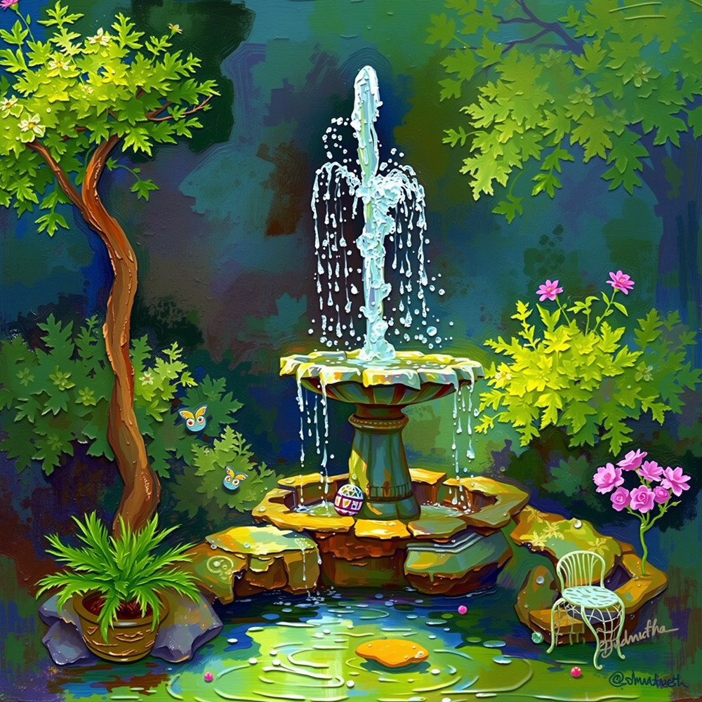 Serenity in the Secret Garden view 2
