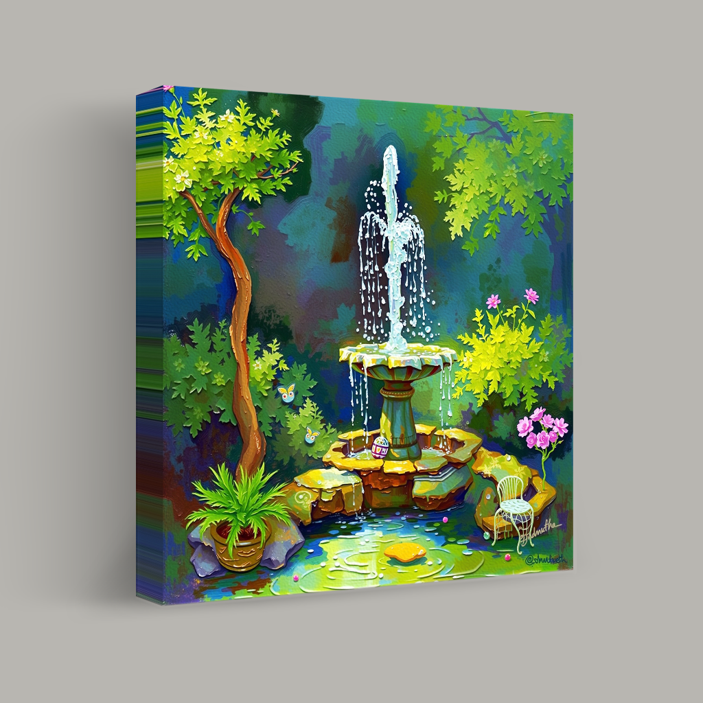 Serenity in the Secret Garden view 1