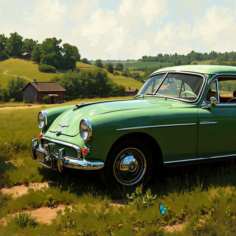Vintage Elegance in the Countryside view 2