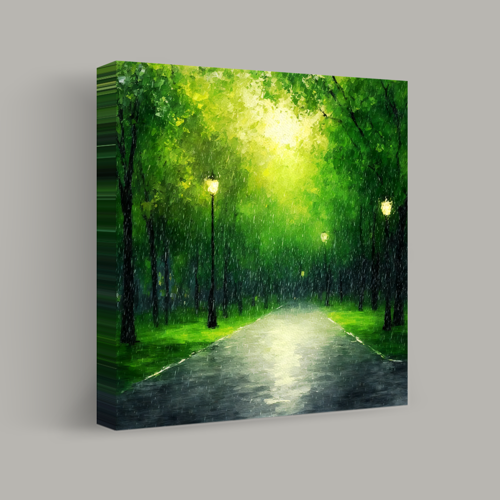 Rainy Evening Glow view 1