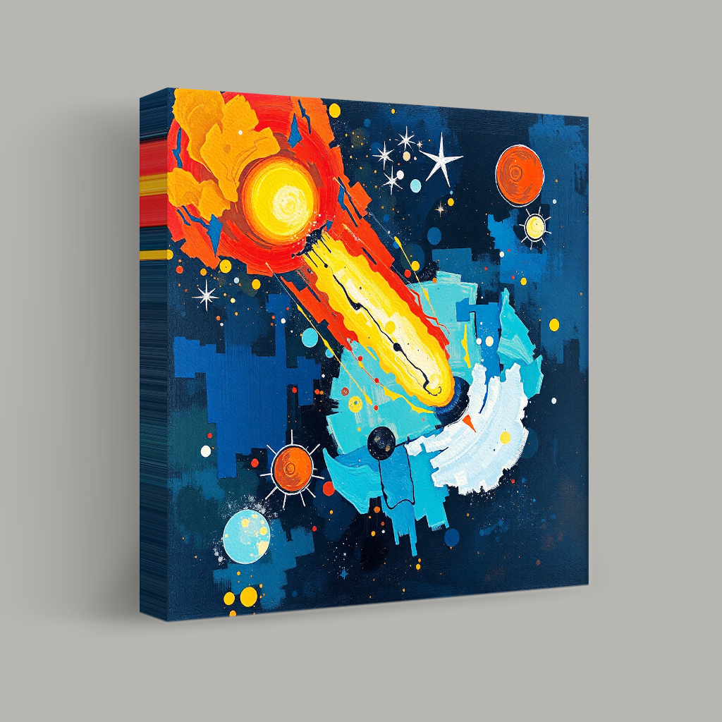 Cosmic Collision view 1